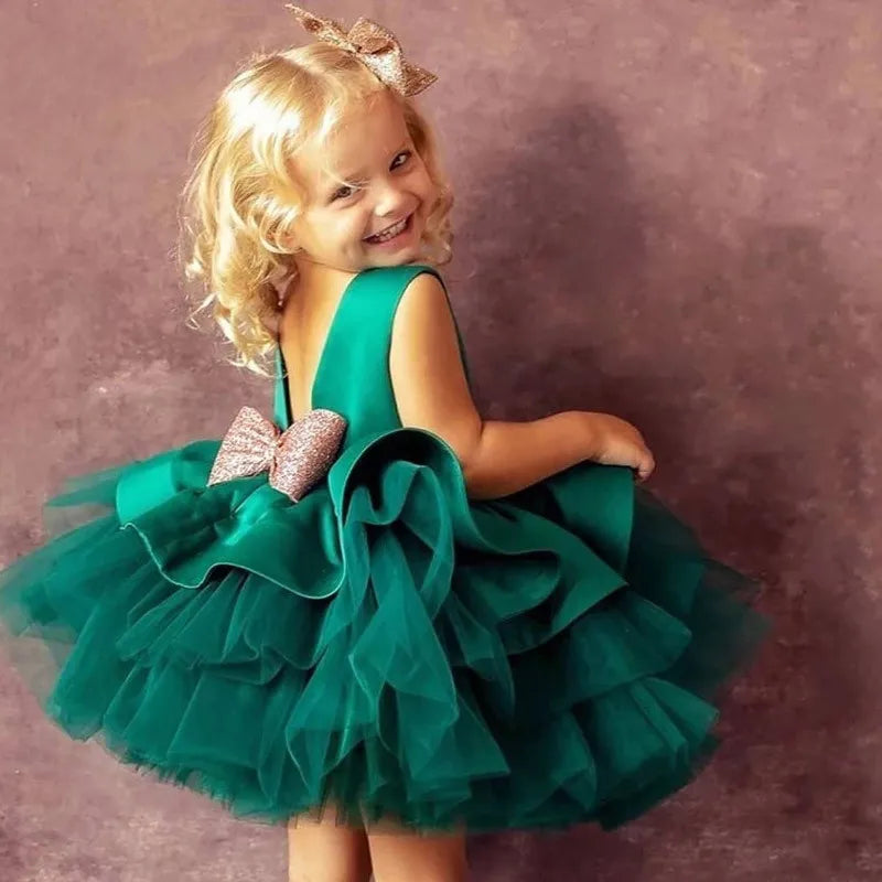 Fairy Frock | 1 Year Old Baby Girl Dress for New-born Girls | Party Dress