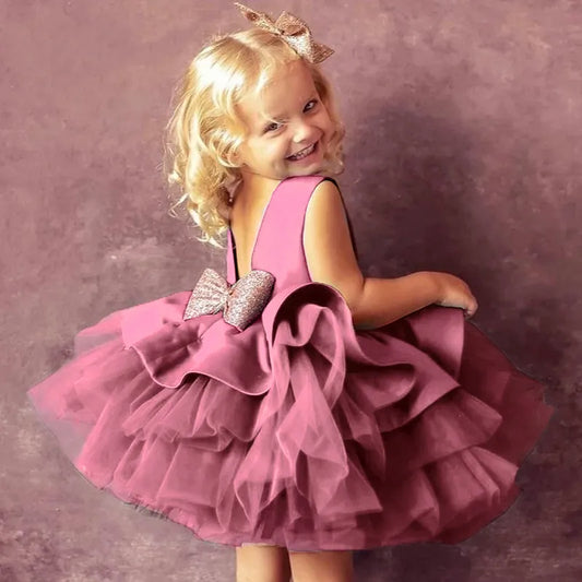 Fairy Frock | 1 Year Old Baby Girl Dress for New-born Girls | Party Dress