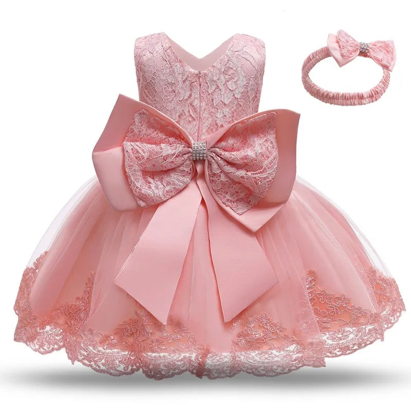 Fairy Frock | 1 Year Old Baby Girl Dress for New-born Girls | Party Dress