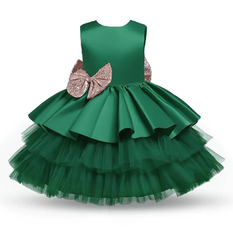 Fairy Frock | 1 Year Old Baby Girl Dress for New-born Girls | Party Dress